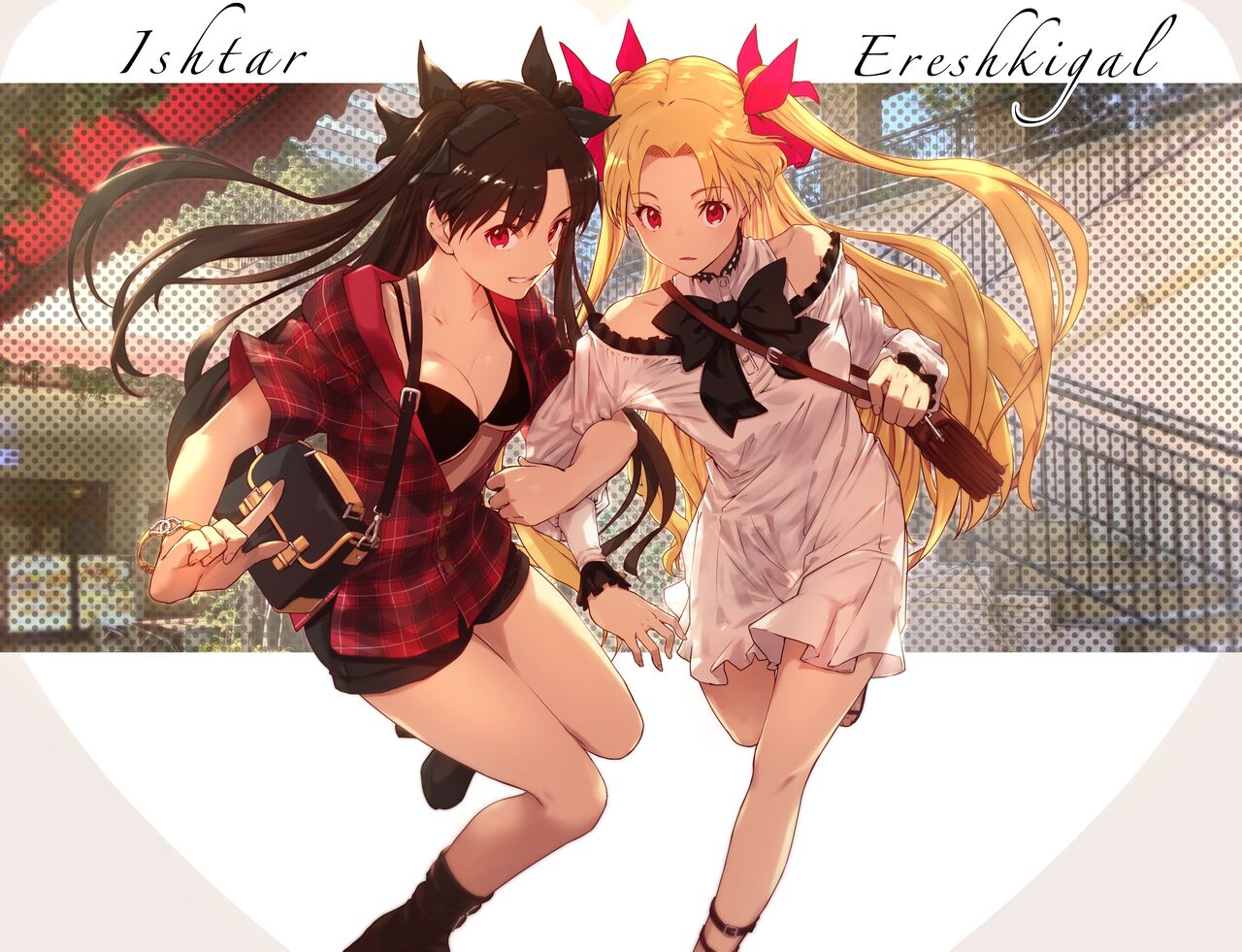 FGO 情けない Tシャツ イシュタル エレシュキガル fate