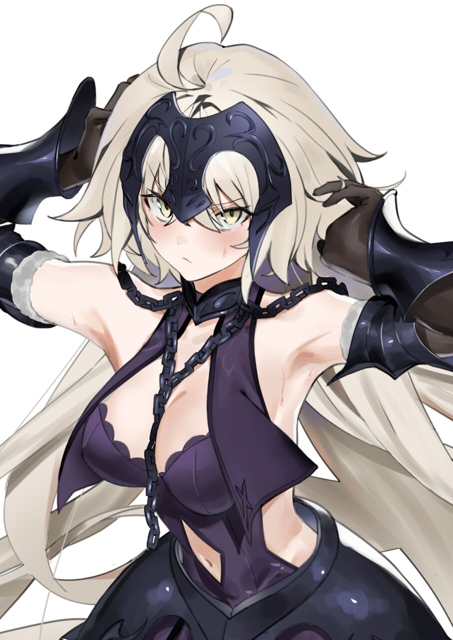 Fgo 邪ンヌさんイラスト 腋見せてるのいいです