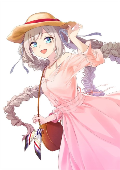 【FGO】私服姿のマリー王妃イラスト！！ オシャレマリーちゃん可愛すぎる＾～のサムネイル