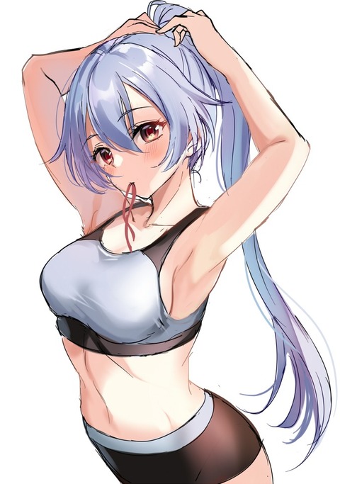 Fgo 髪を結んでいる巴さんイラスト 髪留め咥えるのいいよね Fgoまとめ カルデア速報 Fgo 髪を結んでいる巴さんイラスト 髪留め咥えるのいいよね Fgoまとめ カルデア速報
