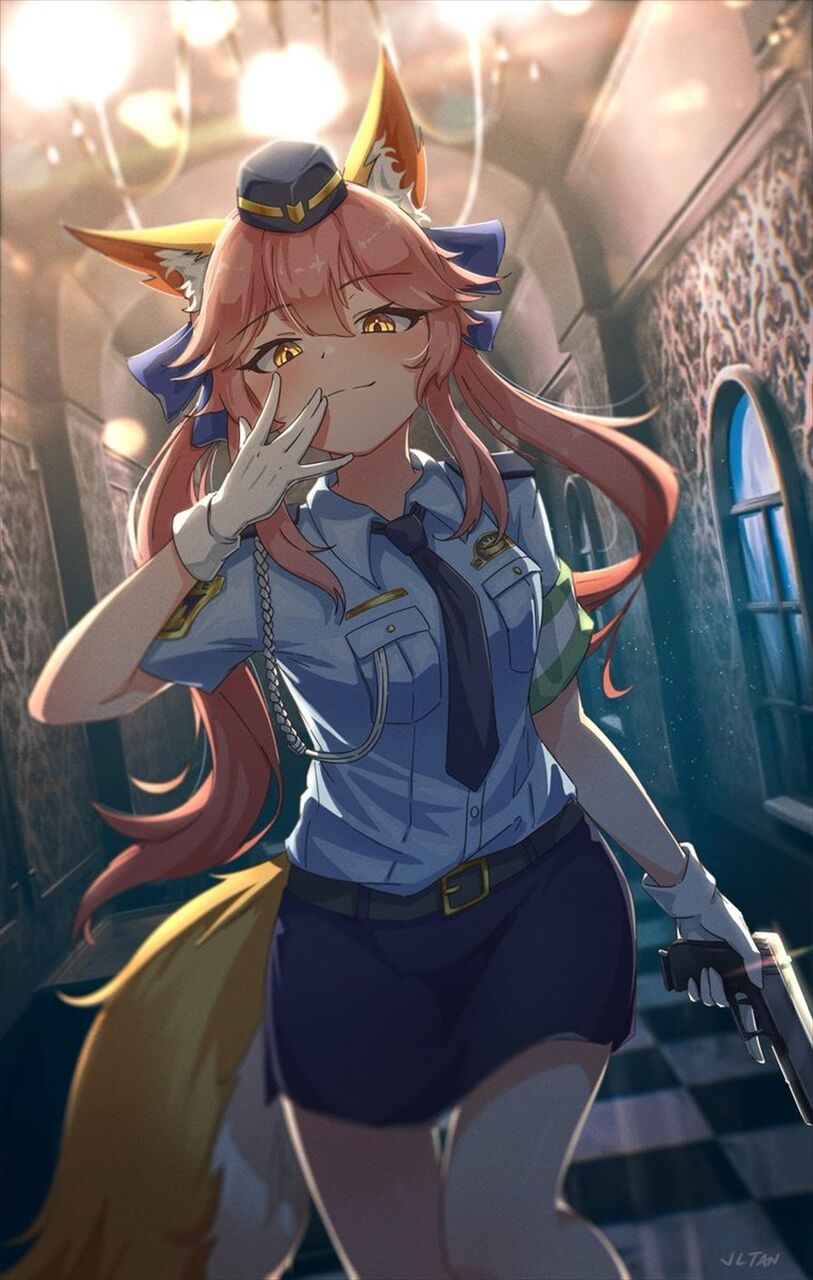 Fgo 婦警な玉藻ちゃんイラスト 警察玉藻すこぉ ゲームまとめのまとめ速報