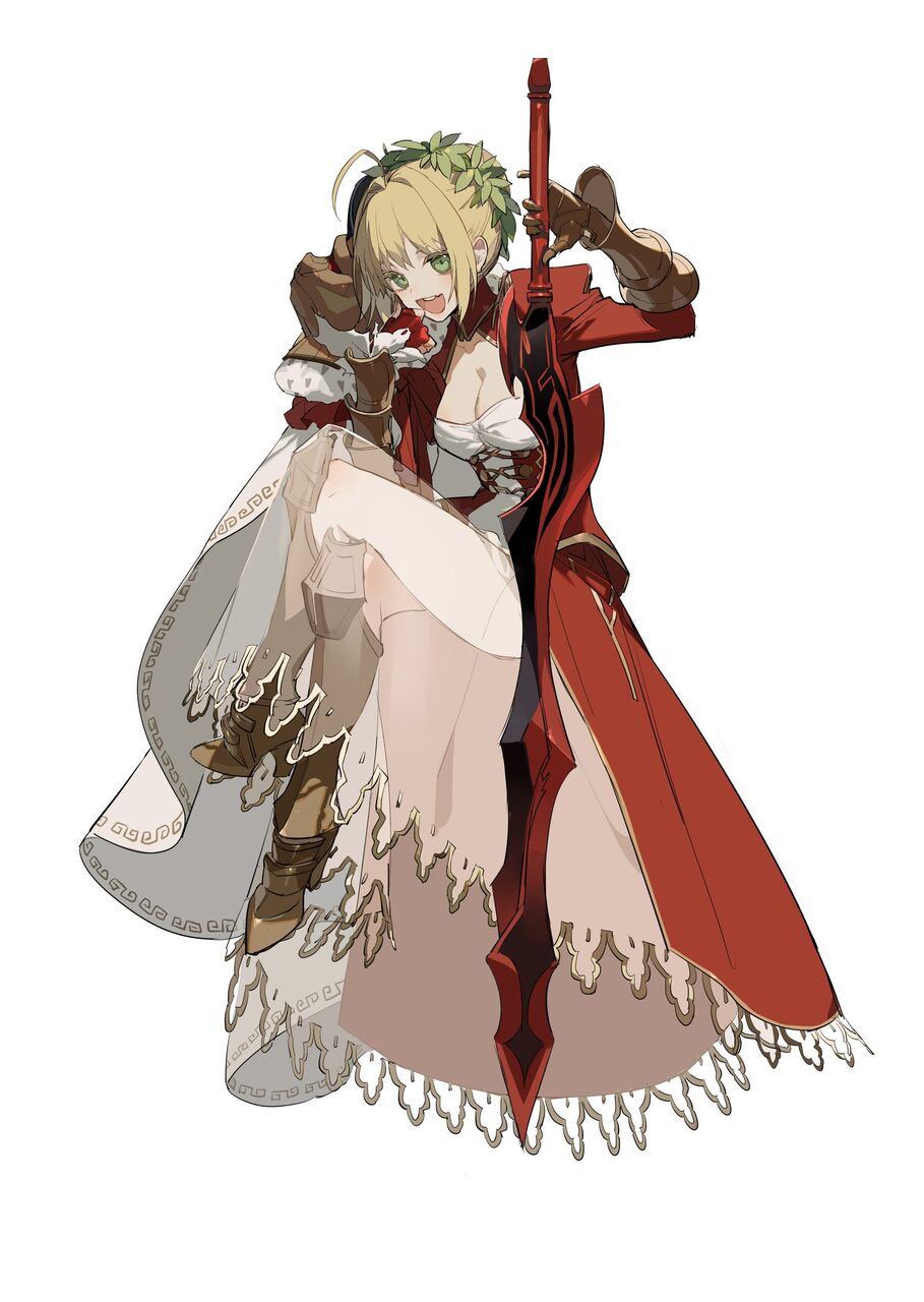 Fgo 皇帝ネロちゃまイラスト ネロちゃまの笑顔すこです