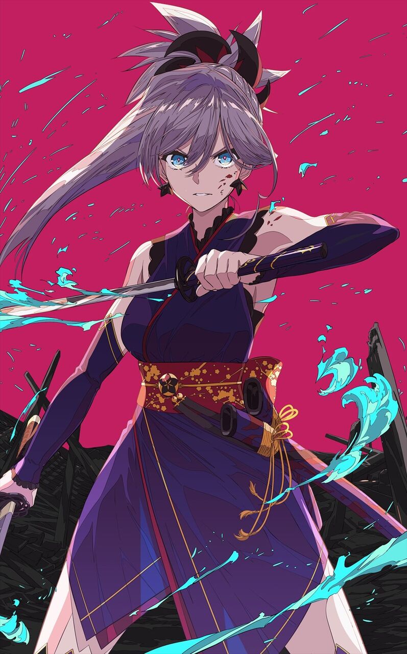 Fgo 剣豪の武蔵ちゃんイラスト 剣豪武蔵ちゃんめっちゃかっこよかったよな