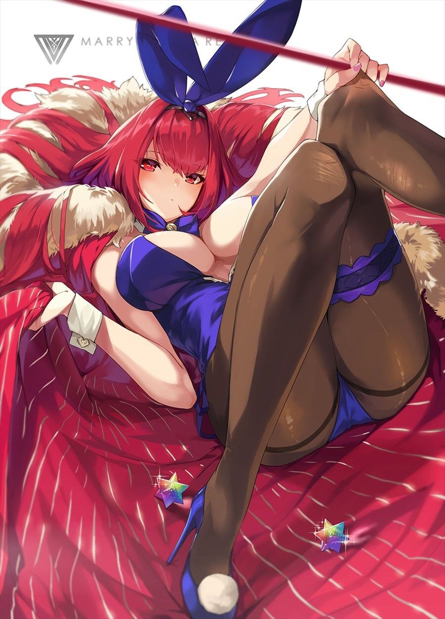 Fgo Ohlandさんのバニースカサハ師匠イラスト バニー師匠最高なんだよなぁ ゲームまとめのまとめ速報