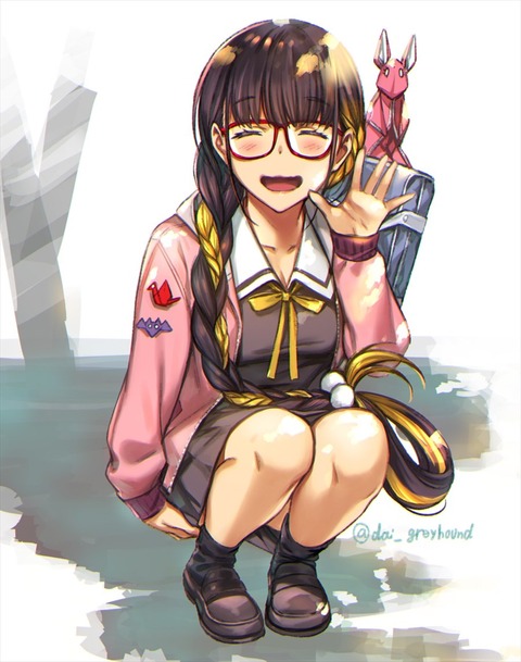 Fgo ニッコリなjkおっきーイラスト おっきーの笑顔最強だわ Fgoまとめ カルデア速報