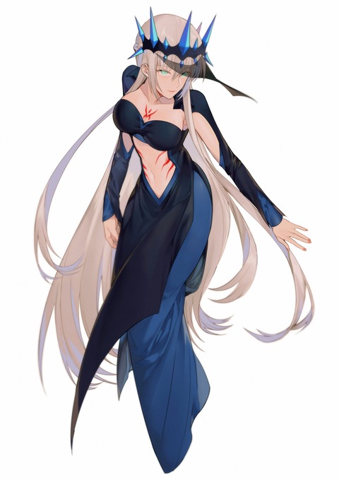 【FGO】夜kunさんのモルガン姉さんイラスト！！ 実装はやく！！のサムネイル