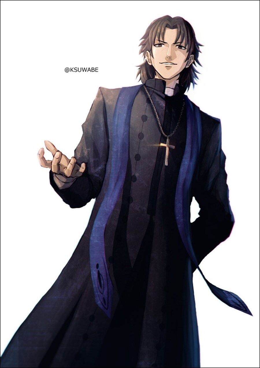 Fgo ケースワベさんの言峰神父イラスト 今後の活躍が楽しみ Fgo ケースワベさんの言峰神父イラスト 今後の活躍が楽しみ