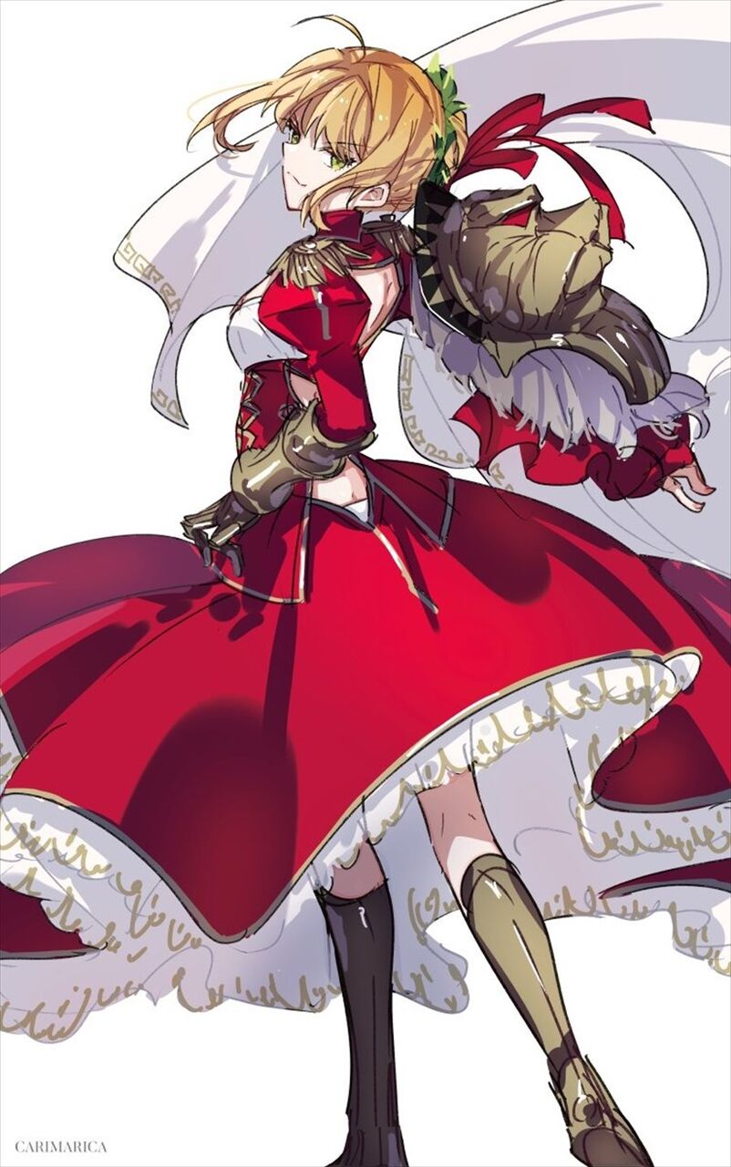 Fgo 振り向きネロちゃまイラスト ネロちゃまかっこいいです Fgoまとめ カルデア速報