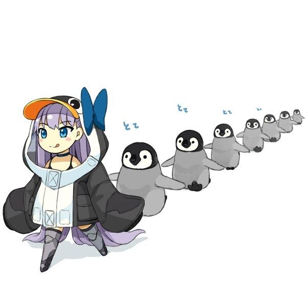 Fgo ペンギンを引き連れるパーカーメルトｗｗｗ 可愛すぎるｗ