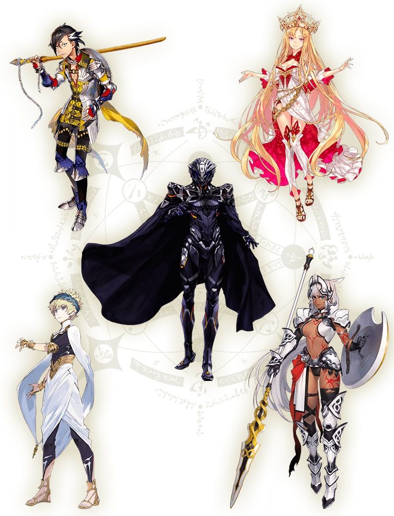 Fgo やっぱ５章キービジュアルの黒マントってゼウスなん キリ様の戦闘モードっぽくもある