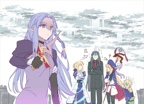 Fgo 伝説級周回イラスト メディアさん怖いですｗ Fgoまとめ カルデア速報