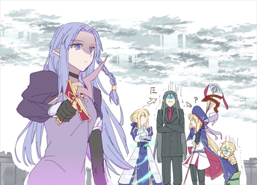 Fgo 伝説級周回イラスト メディアさん怖いですｗ
