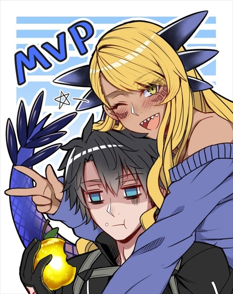 Fgo 山本五郎左衛門さんのレイドmvpのヴリトラちゃんイラスト 死んだ顔で金リンゴかじってるぐだ男すこw Fgoまとめ カルデア速報