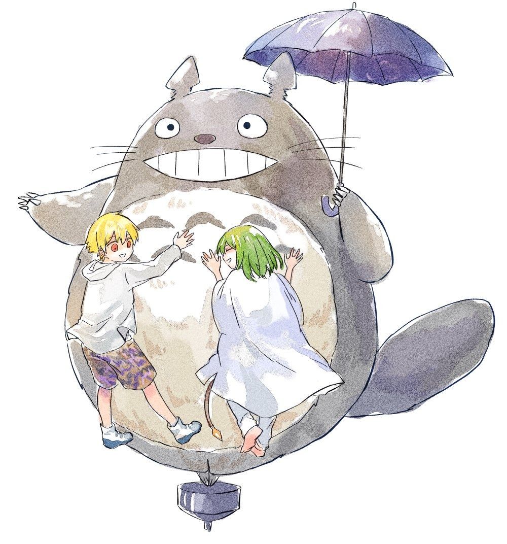 Fgo ジブリキャラ ウルクコンビ エルキドゥとジブリキャラ マッチしすぎ