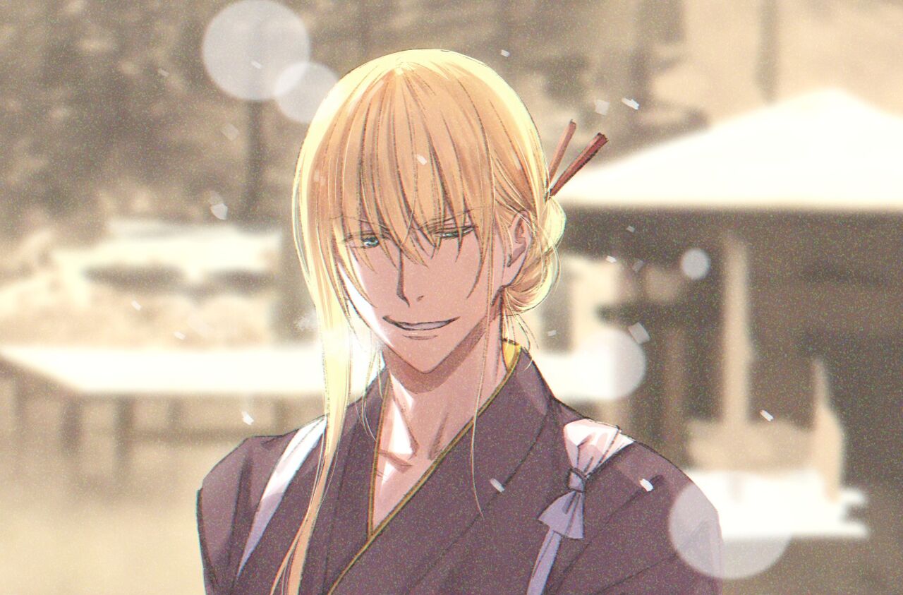 Fgo 閻魔亭衣装のフィン 髪結ってるフィン団長もかっこいいです Fgo 閻魔亭衣装のフィン 髪結ってるフィン団長もかっこいいです