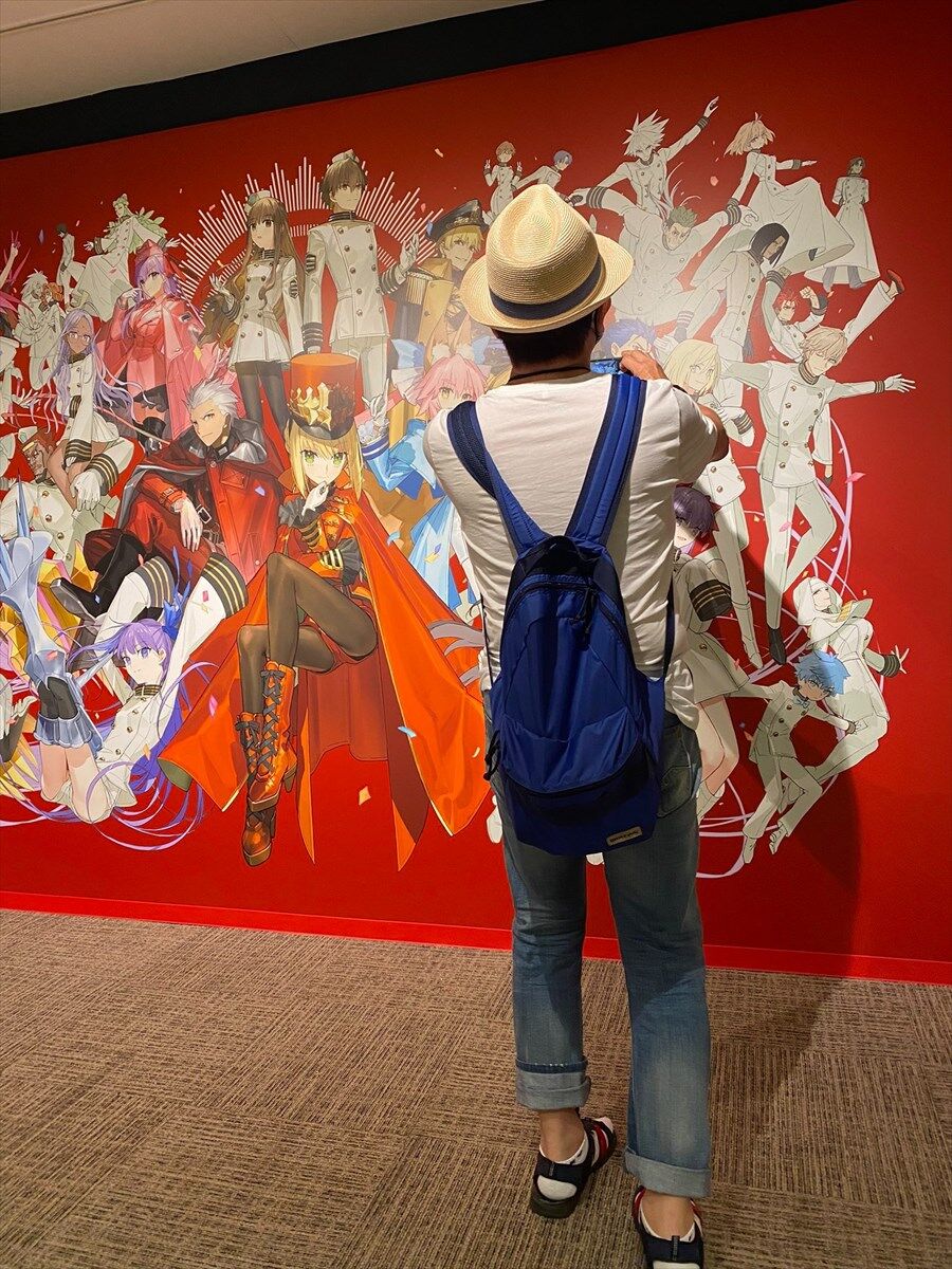 【FGO】ワダアルコ展で激写する中田譲治さん！！ その姿も激写されてたかw : FGOまとめ カルデア速報