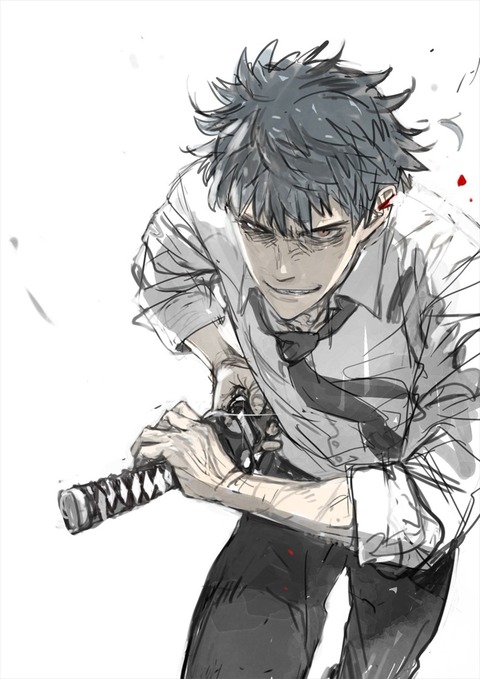 Fgo Toi8さんの抜刀直前な斎藤さんイラスト 斬られたい Fgoまとめ カルデア速報