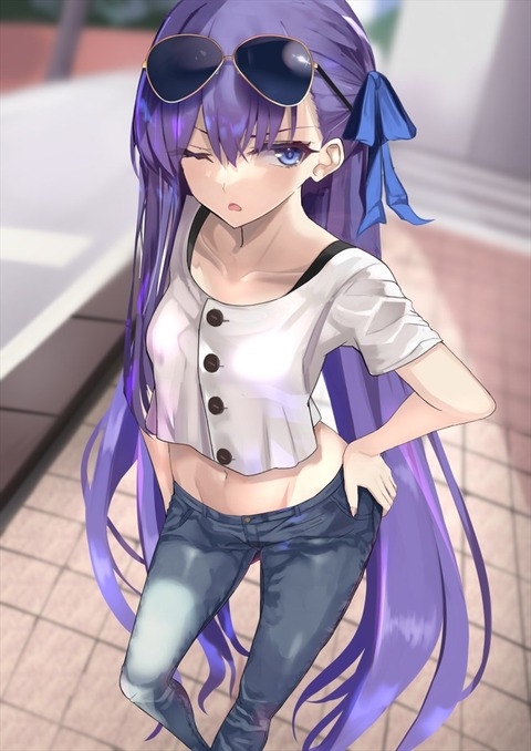 Fgo けそシロウさんの現代私服のメルトリリスイラスト へそ出しスタイル最高です Fgoまとめ カルデア速報 Fgo けそシロウさんの現代私服のメルトリリスイラスト へそ出しスタイル最高です Fgoまとめ カルデア速報