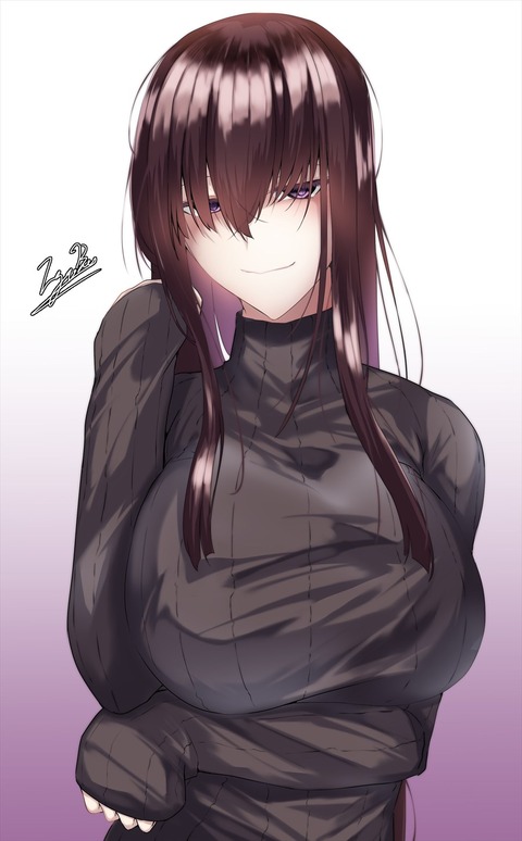 Fgo 黒ニットな香子さんイラスト 妖艶な香子さんもいいね Fgoまとめ カルデア速報