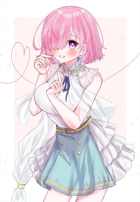 Fgo はるかっぱさんの指 するマシュイラスト 後輩可愛すぎる Fgoまとめ カルデア速報 Fgo はるかっぱさんの指 するマシュイラスト 後輩可愛すぎる Fgoまとめ カルデア速報