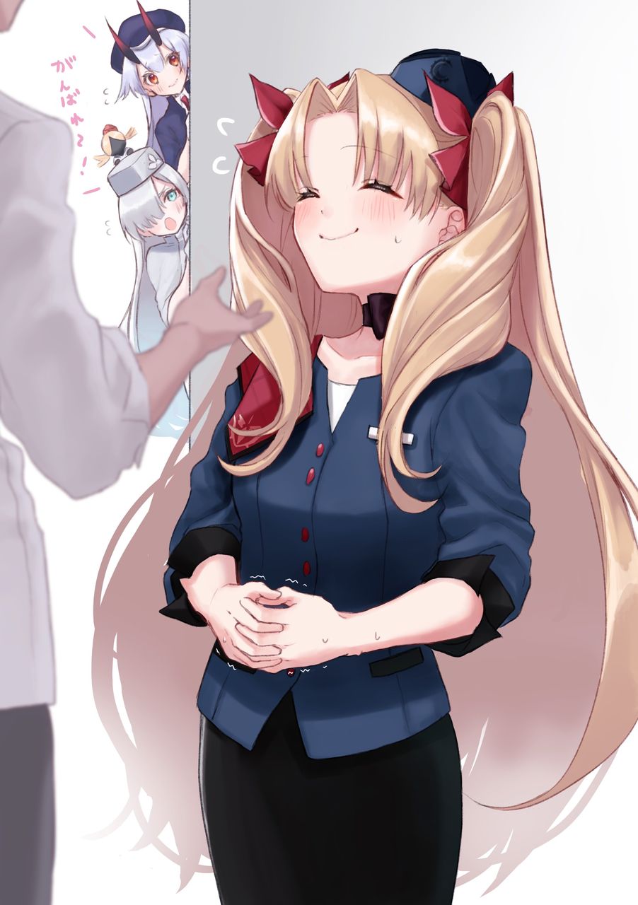 Fgo エレちゃんの接客を見守る巴さん アナスタシア皇女 エレちゃんがんばれ Fgo エレちゃんの接客を見守る巴さん アナスタシア皇女 エレちゃんがんばれ