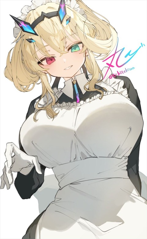 【FGO】メイド姿のバゲ子イラスト！！　メイドバゲ子可愛いです！！