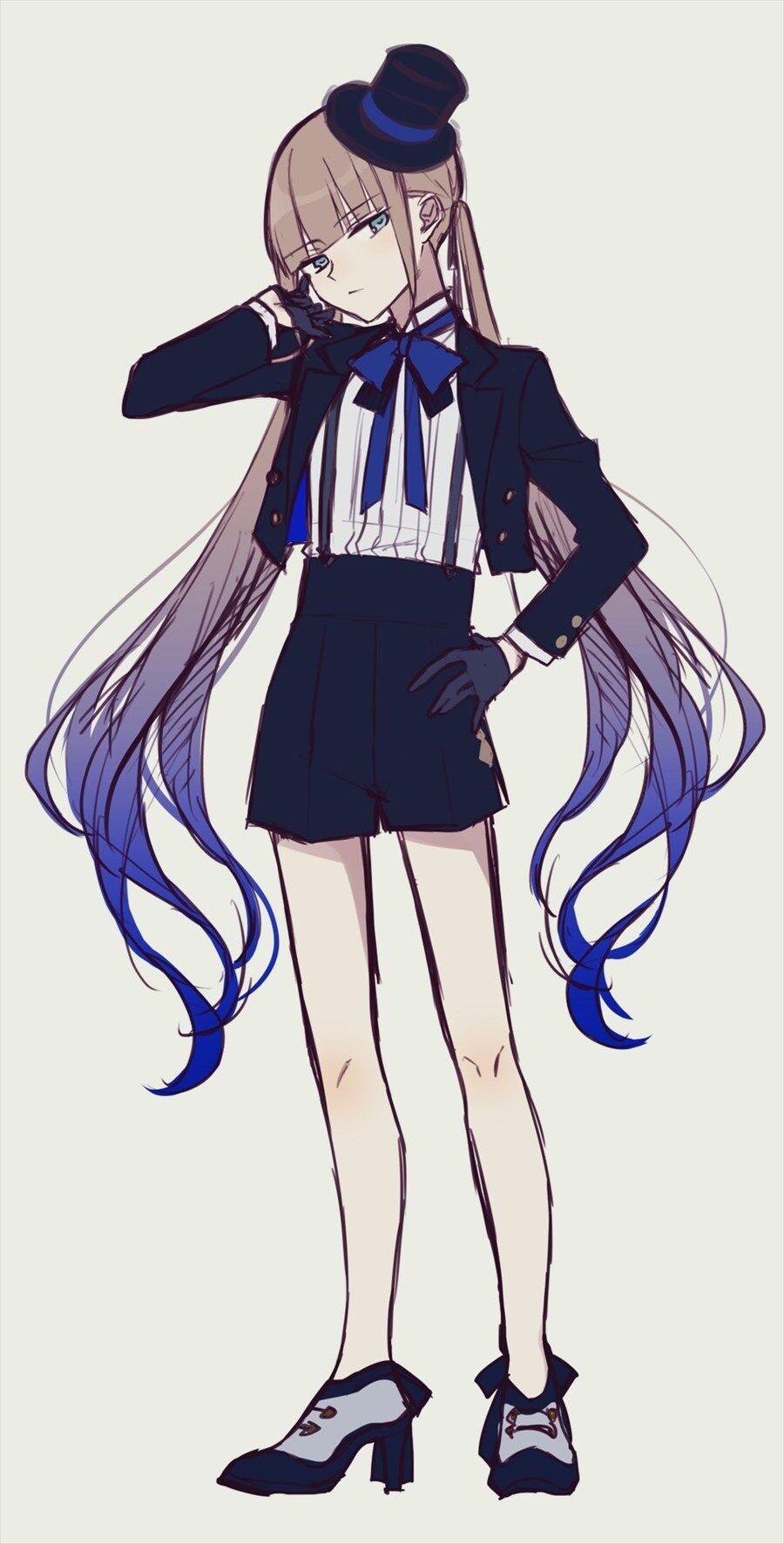 Fgo 燕尾服のネモ船長イラスト 美少年すぎる