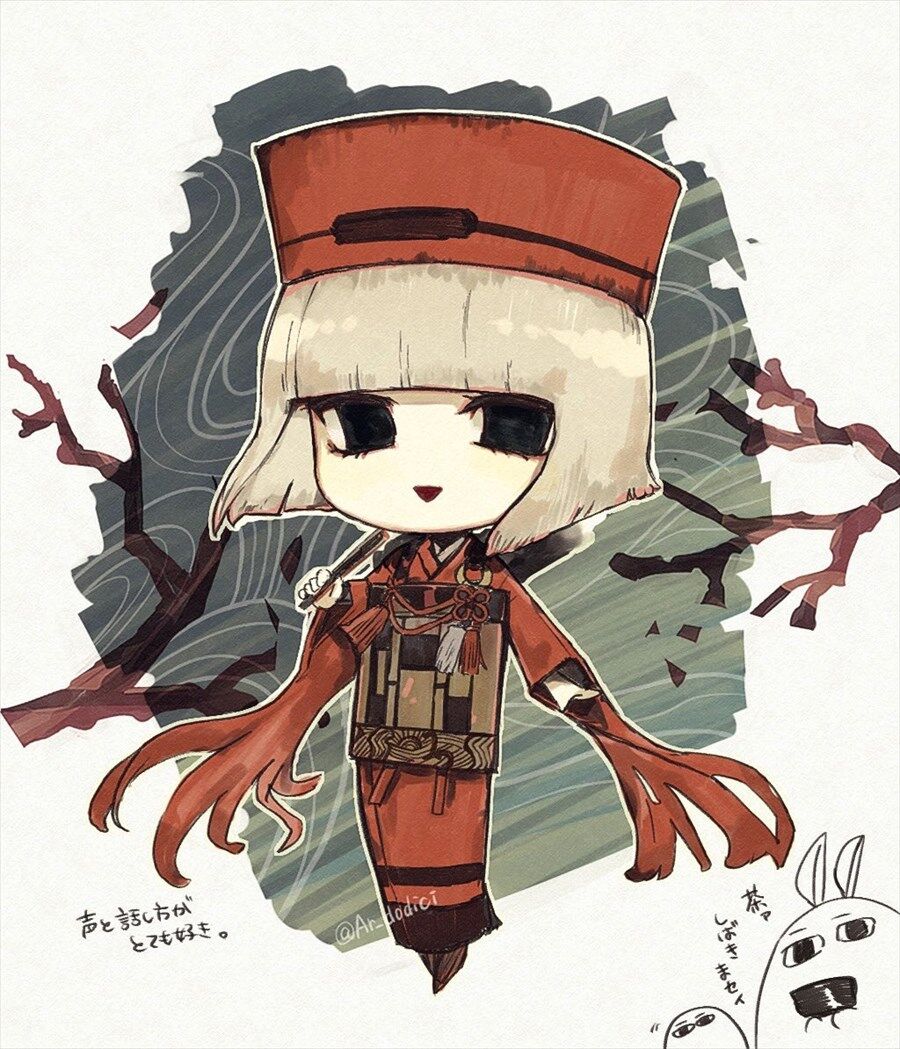 Fgo デフォルメ千利休イラスト 赤衣装いいですね Fgoまとめ カルデア速報