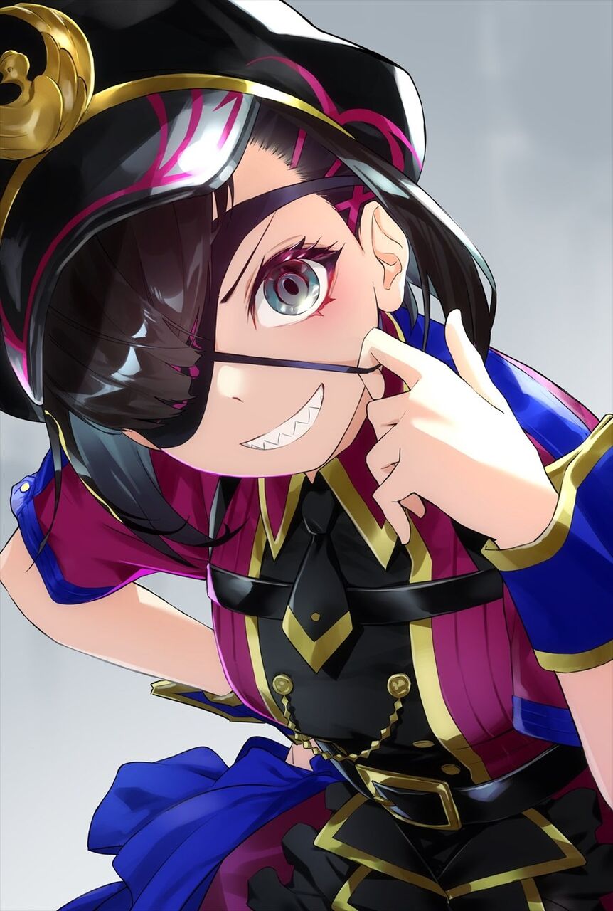 Fgo トーチケイスケさんの蘭丸ちゃんイラスト 眼帯 ギザ歯いいね