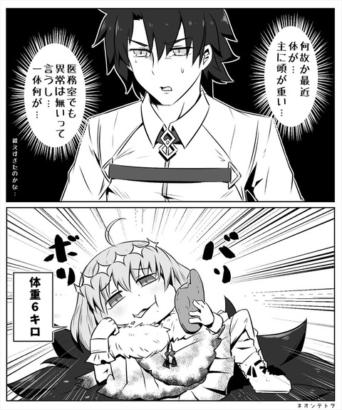 Fgo 最近何故か頭が重いぐだお 頭の上に何か乗ってますね Fgoまとめ カルデア速報