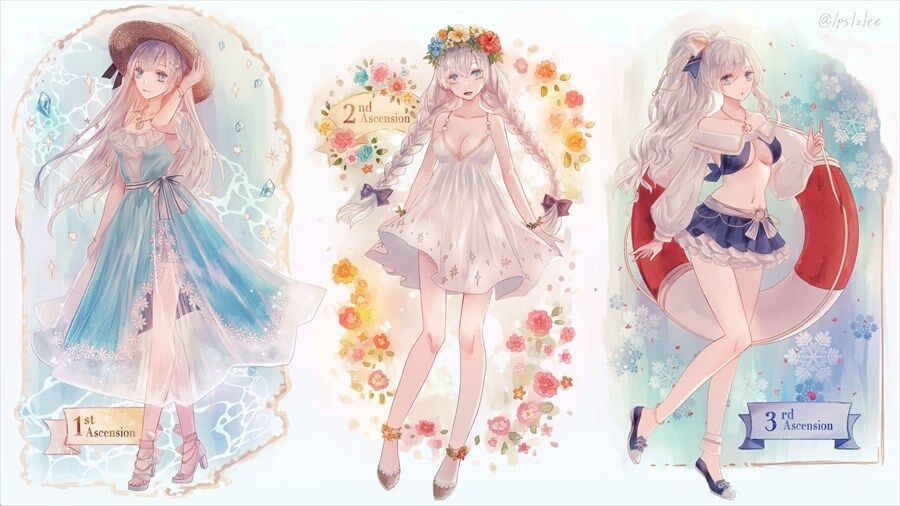 大好評です FGO スリーブアナスタシア水着虞美人ライネス エルメロイ