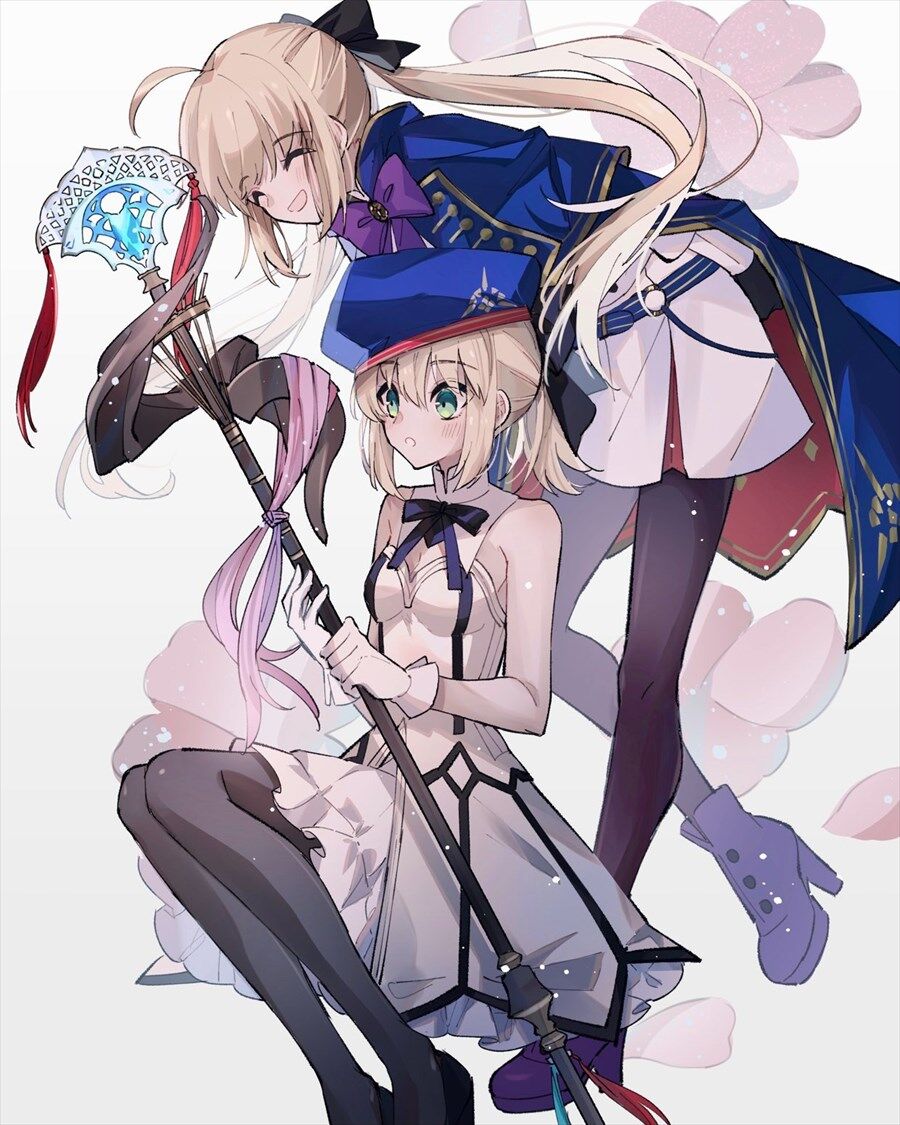Fgo セイバーリリィとキャストリアちゃんイラスト 幸せ空間すぎる Fgo セイバーリリィとキャストリアちゃんイラスト 幸せ空間すぎる