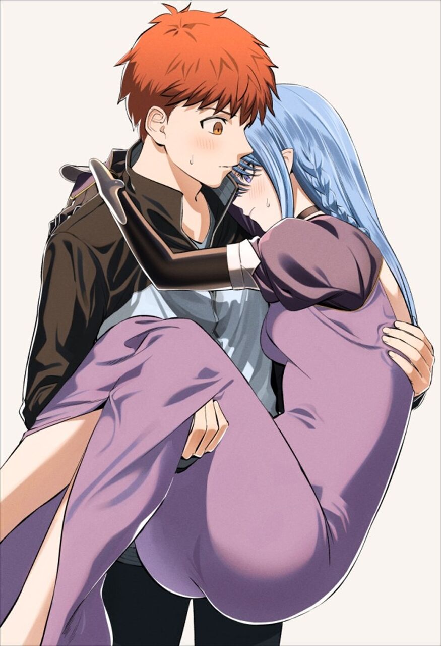 Fate Sn キャスターさんをお姫様抱っこする士郎 士郎が羨ましすぎる 2chゲームまとめアンテナ