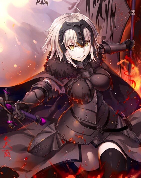 Fgo 邪ンヌさんイラスト カッコいいんだよなぁ