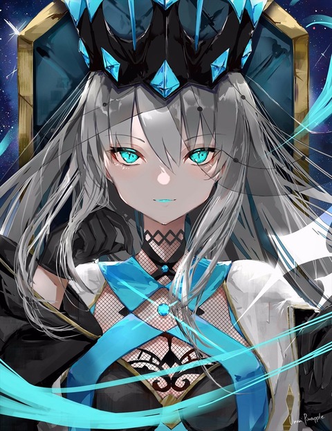 Fate/GrandOrder モルガン 霊衣 冬の女王 コスプレ 衣装