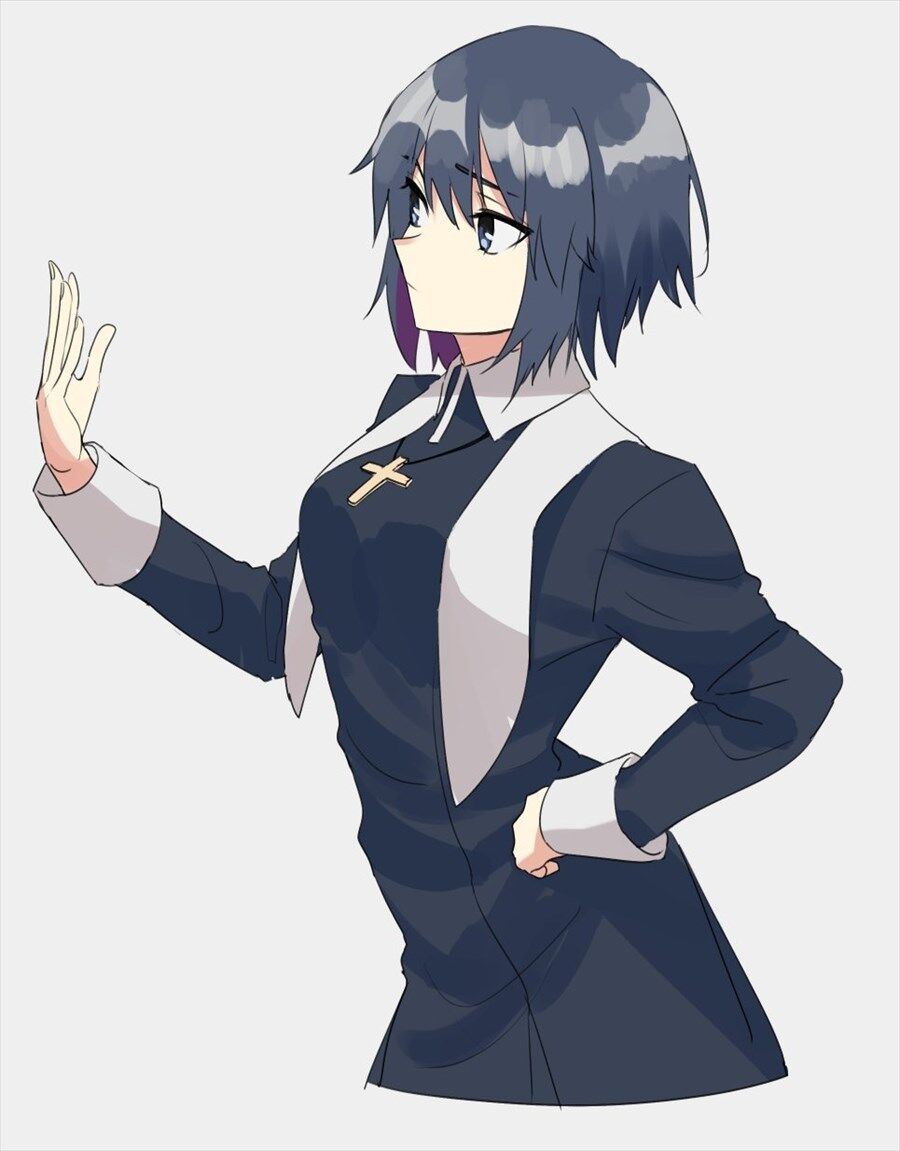 月姫 べんべさんの修道服なシエル先輩イラスト 修道服姿もいいですよね 月姫 べんべさんの修道服なシエル先輩イラスト 修道服姿もいいですよね