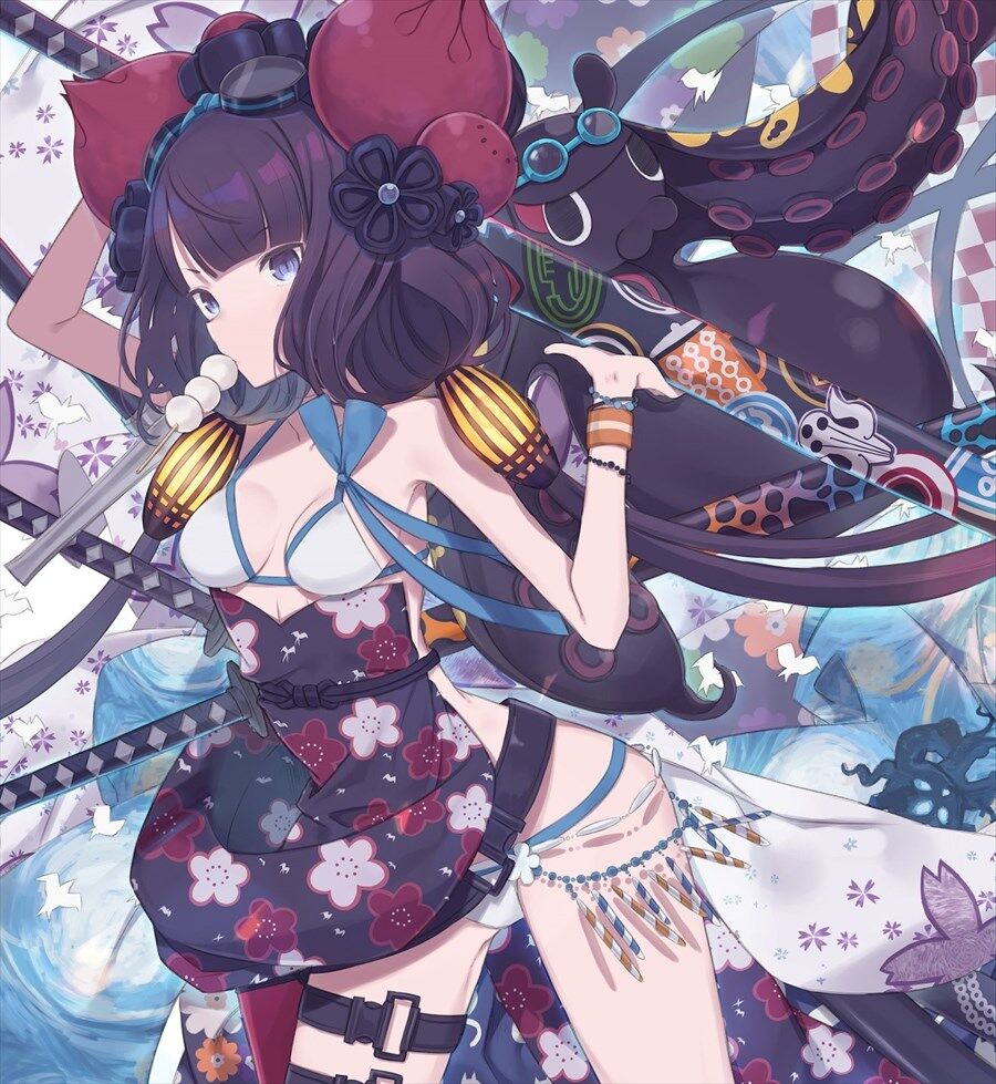 Fgo totaさんの水着北斎ちゃんイラスト 団子食べてるの可愛い ゲームまとめのまとめ速報 Fgo totaさんの水着北斎ちゃんイラスト 団子食べてるの可愛い ゲームまとめのまとめ速報