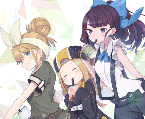 Fgo フォーリナー三人組イラスト みんな可愛いよ
