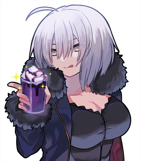 【FGO】スタバの新作を持った邪ンヌ!! 邪ンヌカラー新作おいしそう!