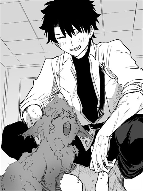 【FGO】フォウ君を洗うぐだ男！！ 大人しく洗われてるな！のサムネイル