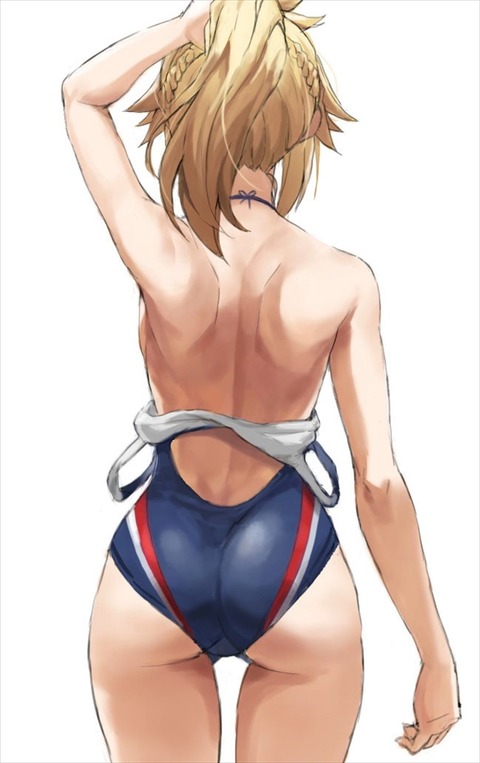 Fgo 競泳水着のモーさんの背面イラスト 筋肉が美しいね Fgoまとめ カルデア速報 Fgo 競泳水着のモーさんの背面イラスト 筋肉が美しいね Fgoまとめ カルデア速報