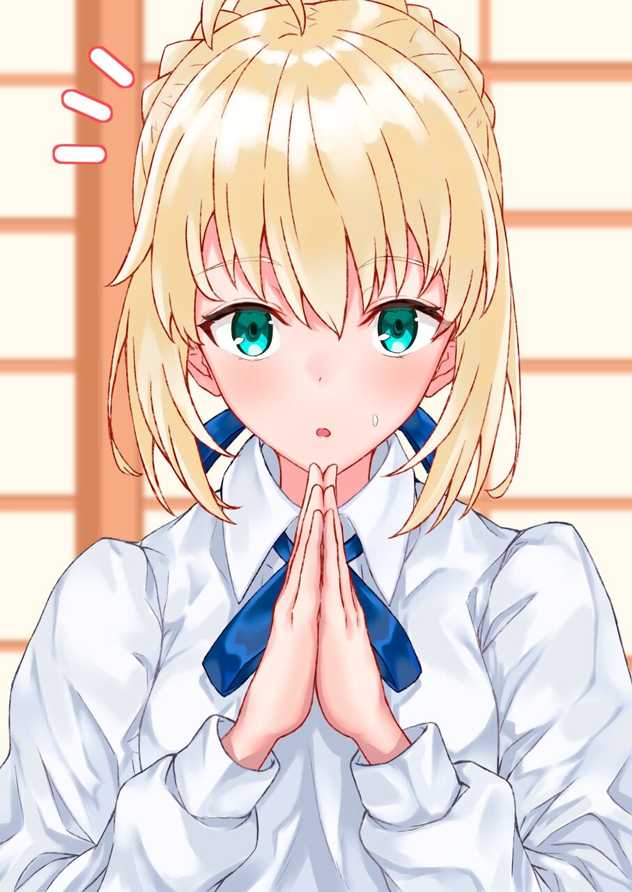 Fgo ほっぺにご飯粒が付いてるセイバーさん 騎士王 可愛すぎます Fgo ほっぺにご飯粒が付いてるセイバーさん 騎士王 可愛すぎます