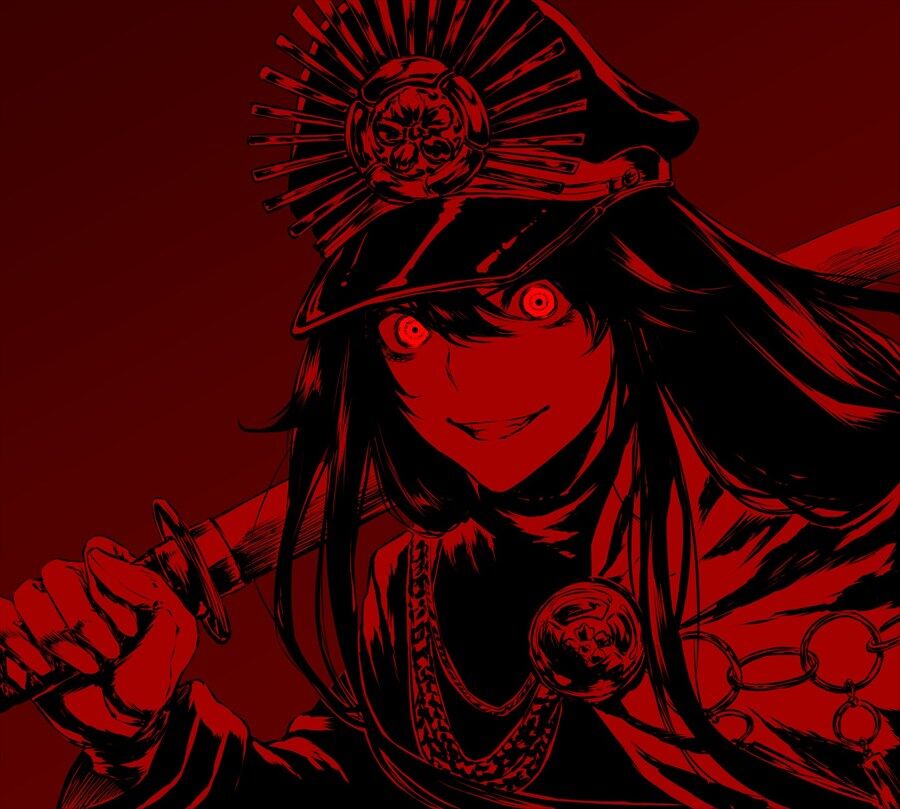 Fgo 赤黒のノッブイラスト 迫力あるノッブも好きです