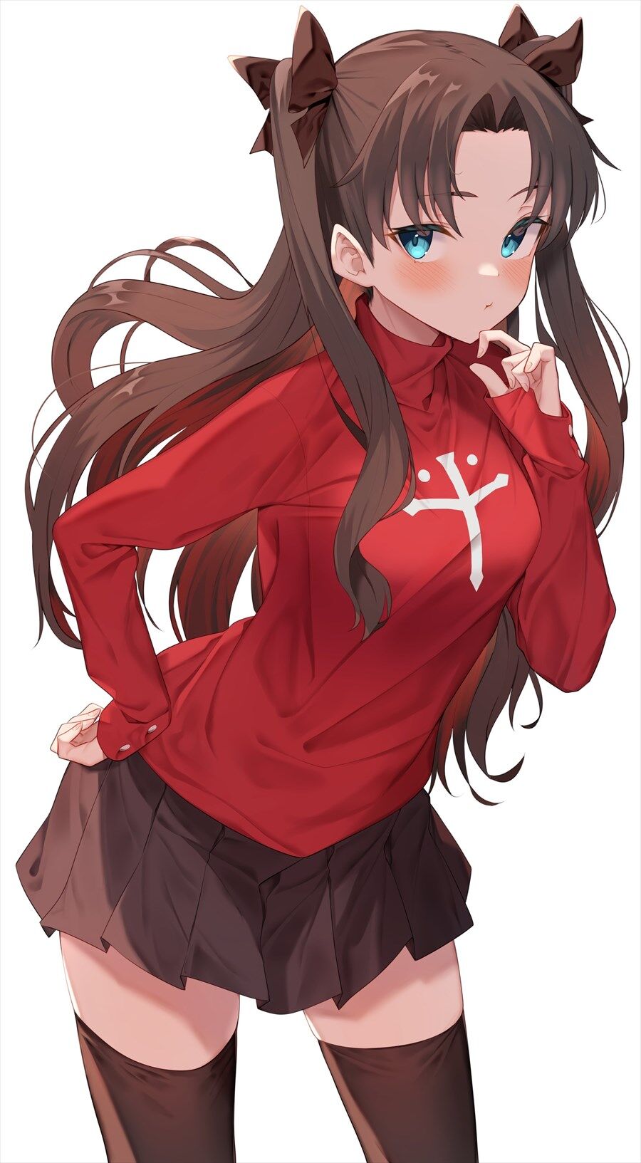 Fate Sn 蒼ウサギさんの遠坂凛イラスト Sn私服は完成してるよね Fate Sn 蒼ウサギさんの遠坂凛イラスト Sn私服は完成してるよね