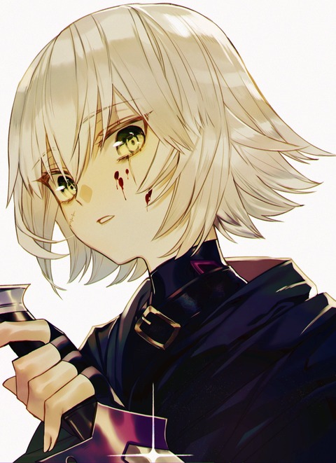 Fgo 頬に血を付けジャックちゃんイラスト アサシン感いいね Fgoまとめ カルデア速報