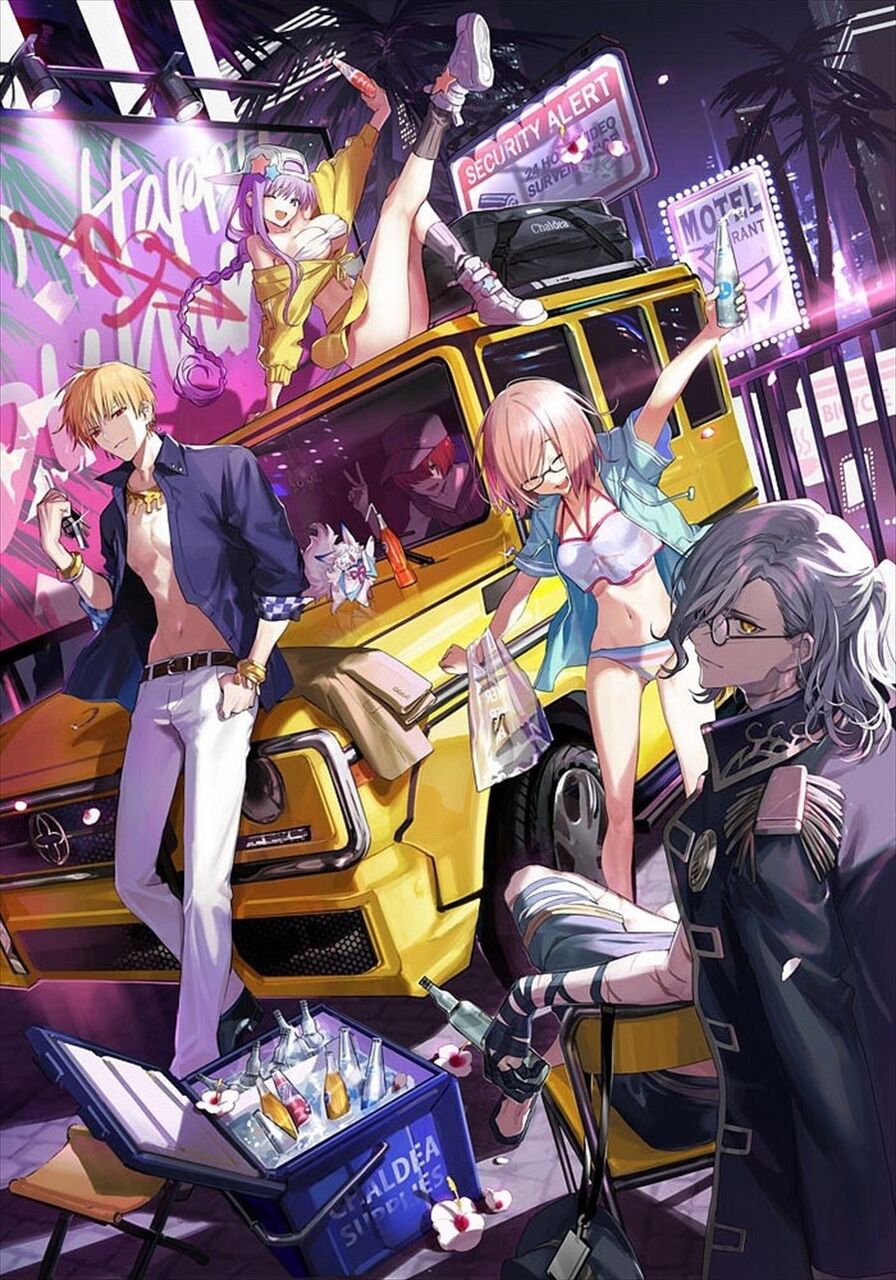 Fgo およさんの Fate Grand Order アンソロジーコミック Star Relight 7 の表紙イラスト アメリカンな雰囲気いいね Fgo およさんの Fate Grand Order アンソロジーコミック Star Relight 7 の表紙イラスト アメリカンな雰囲気いいね