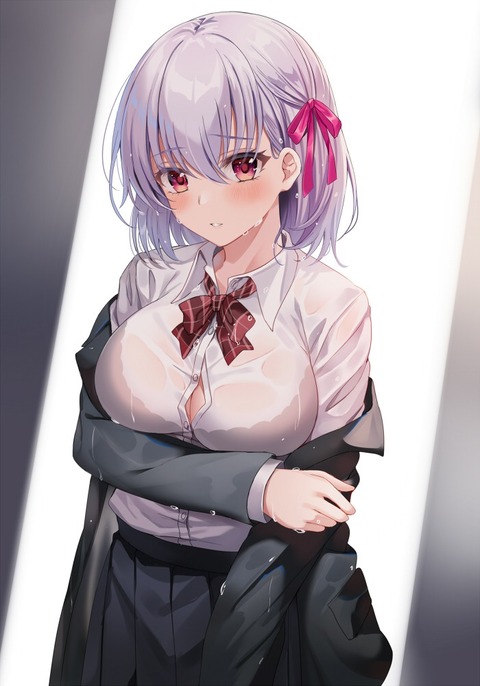 Fgo 水の滴るブレザー制服のカーマちゃんイラスト 色っぽい Fgoまとめ カルデア速報