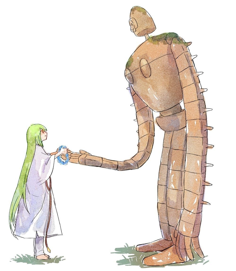 Fgo ジブリキャラ ウルクコンビ エルキドゥとジブリキャラ マッチしすぎ