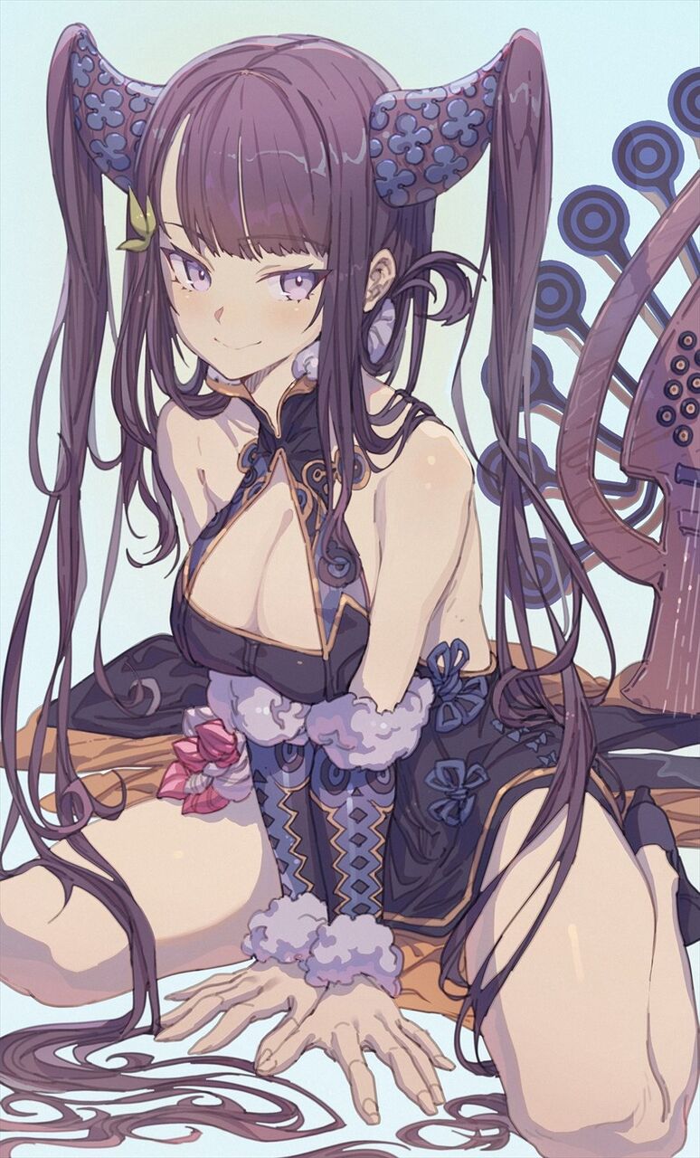 Fgo Hxxg ホンさんの女の子座りした楊貴妃ちゃんイラスト ユゥユゥすこ