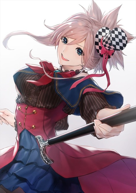 Fgo 霧月さんの仮装した武蔵ちゃんイラスト マジシャンっぽい武蔵ちゃんも